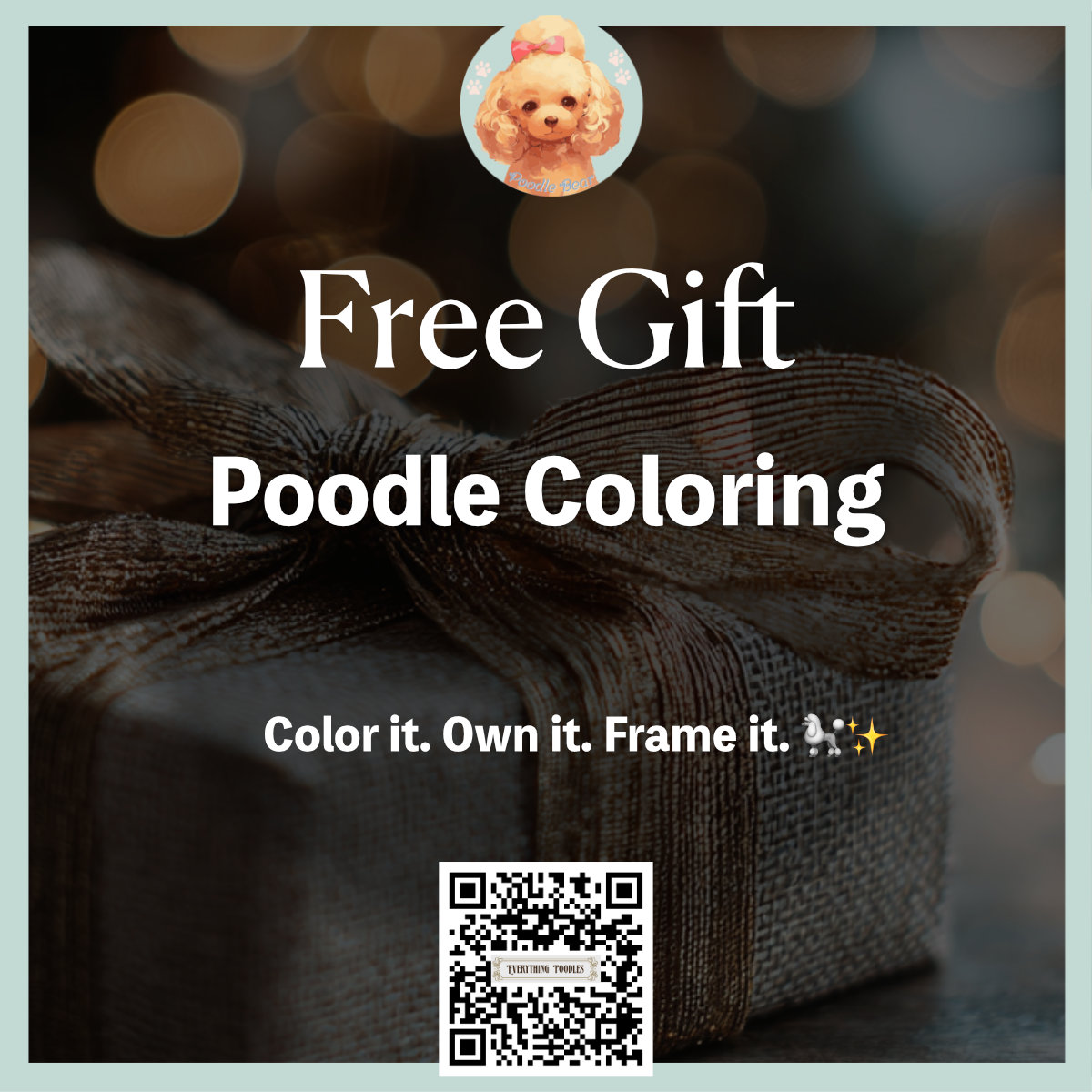 FREE Gift – Poodle Coloring