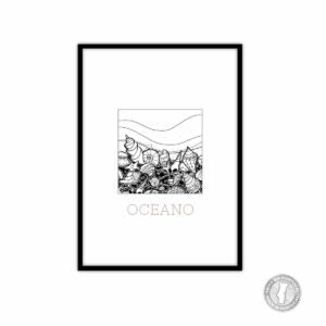 OCEANO Line Art #SeaShellSea-001
