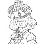 Free royal poodle coloring pages! Free royal poodle coloring pages!